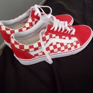 Checkered Vans